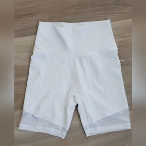 Aerie move mesh high waisted bike short